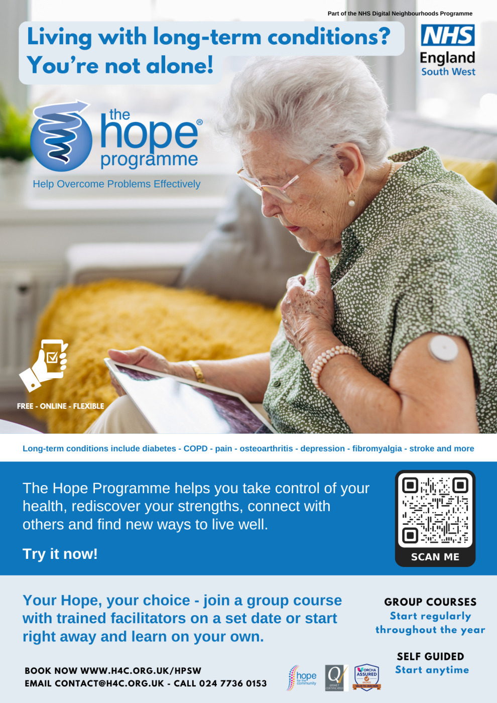 The HOPE Programme for Long Term Conditions – South Coast Medical Group